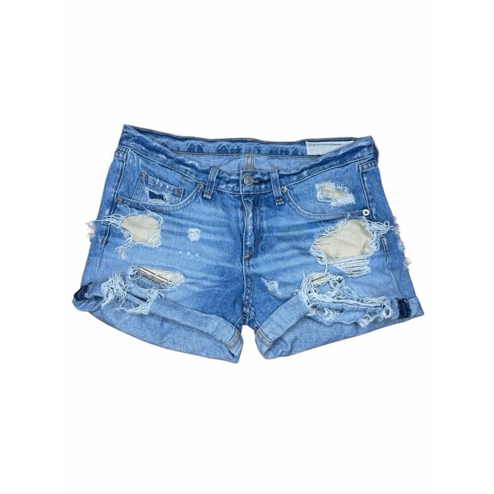 Rag & Bone Distressed Shorts in Rebel Size 25